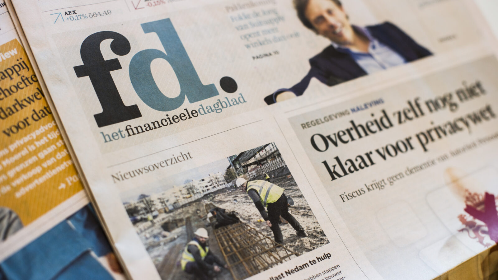 Het Financieele Dagblad vital to finance professionals